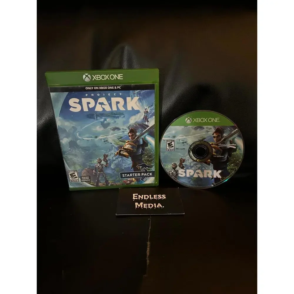 Project Spark Microsoft Xbox One Item and Box Video Game